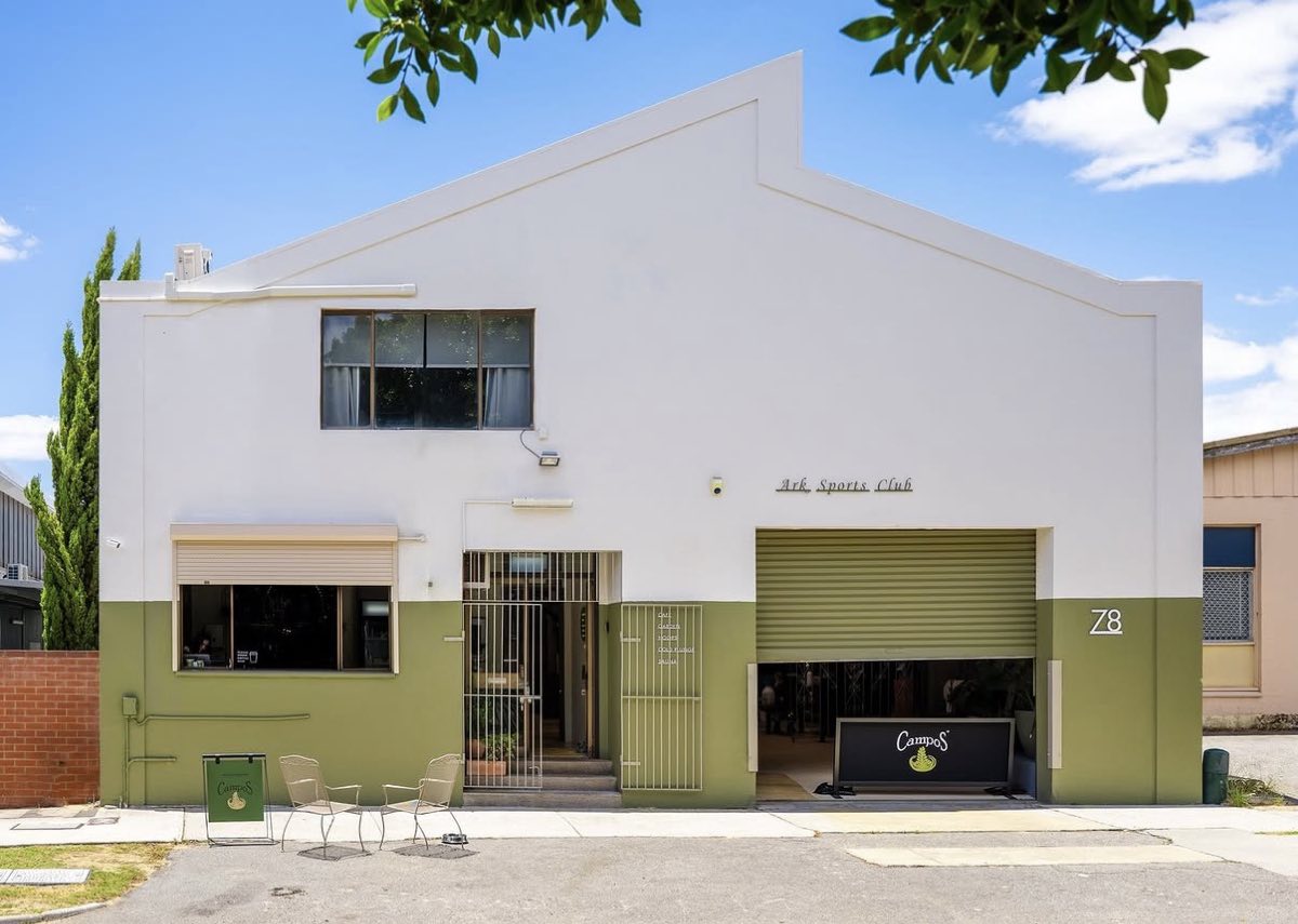 The frontage of Ark Sports Club at 78 Goodwood Parade, Burswood